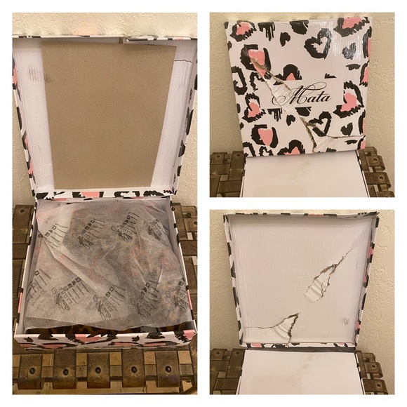 MATA Leopard Lace Up Booties - Picture 2 of 2